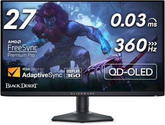 Alienware AW2725DF OLED Gaming Monitor - 26.7-inch Quantom-Dot WQHD