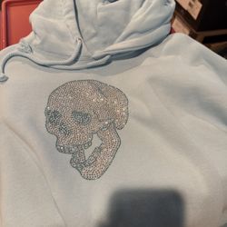 Cozy Rhinestone Hoodie 