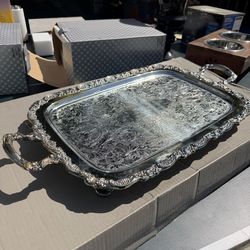 Silver Serving Tray