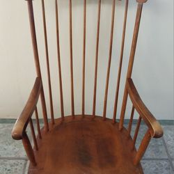 Rocking Chair -Solid Wood.  USED