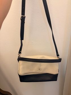 Kate Spade fold should/hand  leather bag