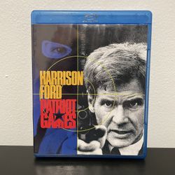 Patriot Games Blu-Ray Movie Harrison Ford James Earl Jones 1992