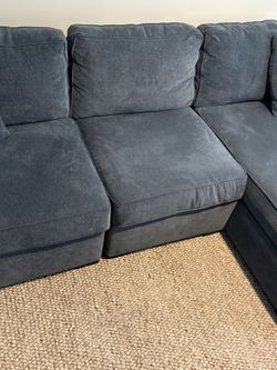 Three Seat Sectional 8ftL * 5Ft W
