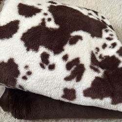  Large Cowboy  Blanket  ! 🤠✨🤎 🐄🤠🐮