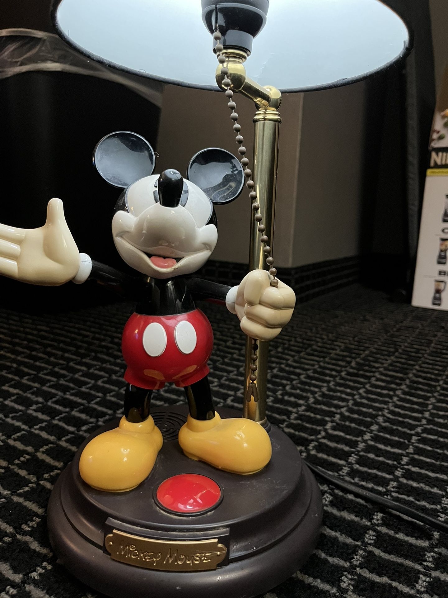 Vintage Mickey Mouse Original Lamp