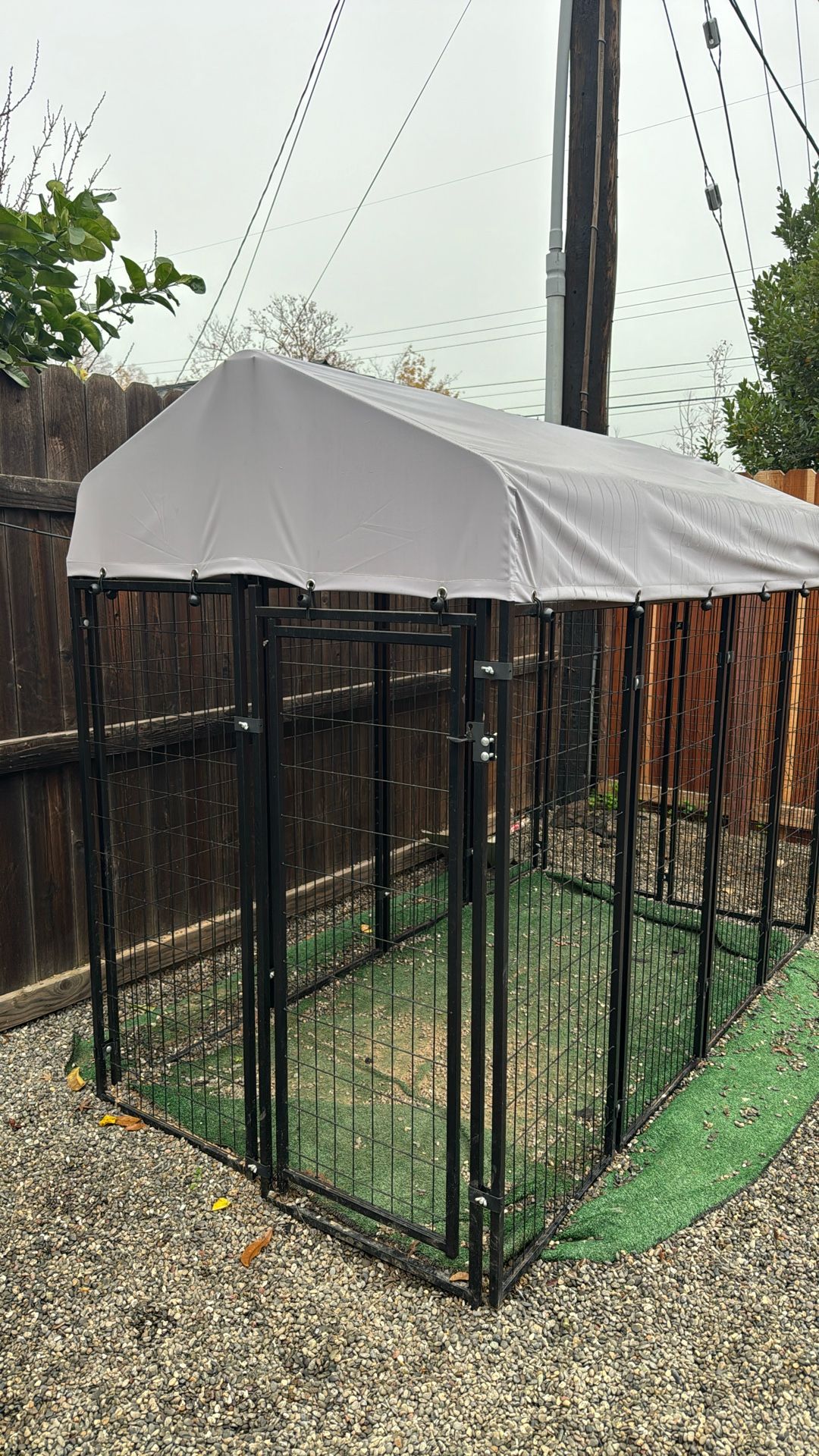 Large Outdoor Metal Dog Kennel