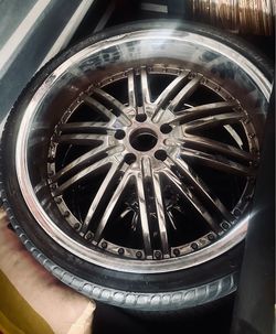 Used 22” Rims & Low Profile Tired
