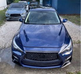 Infiniti Q50 Red Sport