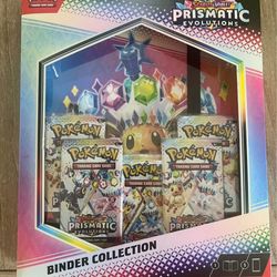 Pokemon Prismatic Evolutions Binder Collection