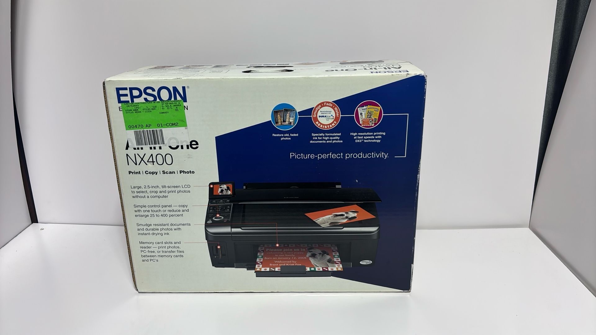Epson All-in-One NX400 Printer