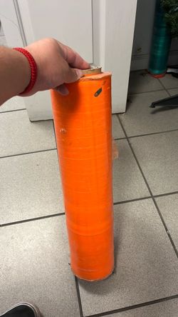 Orange Stretch Wrap Roll