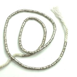 .925 Sterling Silver Sun Tube Beads