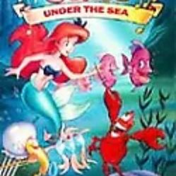 Disneys Sing Along Songs - The Little Mermaid: Under the Sea (VHS, 1990)