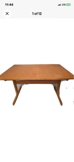 Vintage Danish Modern Dining Table