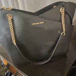Michael Kors Black Large Purse