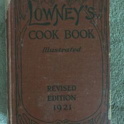 Lowney’s Cookbook 1921