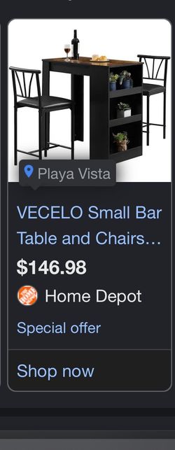 Dining table