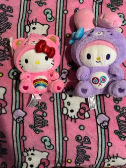 Hello kitty x care bear colllab