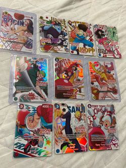 Round 1 One Piece Promo Card FULL SET Of 10 Cards English NM