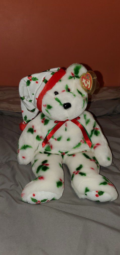 Beanie Baby "Holiday Teddy"