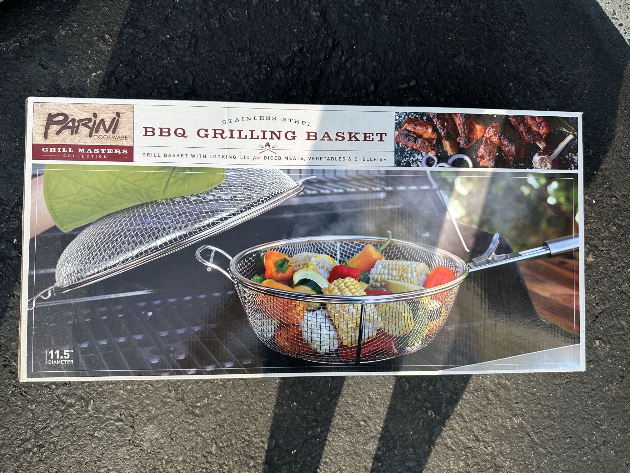 Parini BBQ Grilling Basket