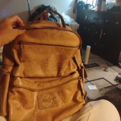 Rawlings Rugged Leather Backpack