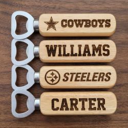 Custom Laser Engraved Bottle Opener