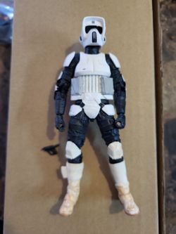 Star wars black series biker scout figure
