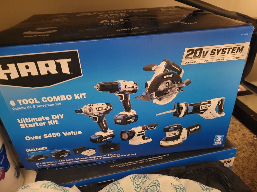 Hart Tools Set 6