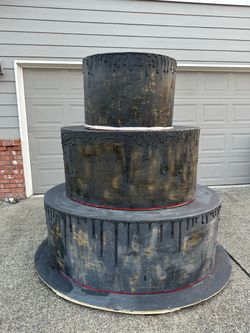 Large Pop-out Surprise Cake, 6 ft Tall