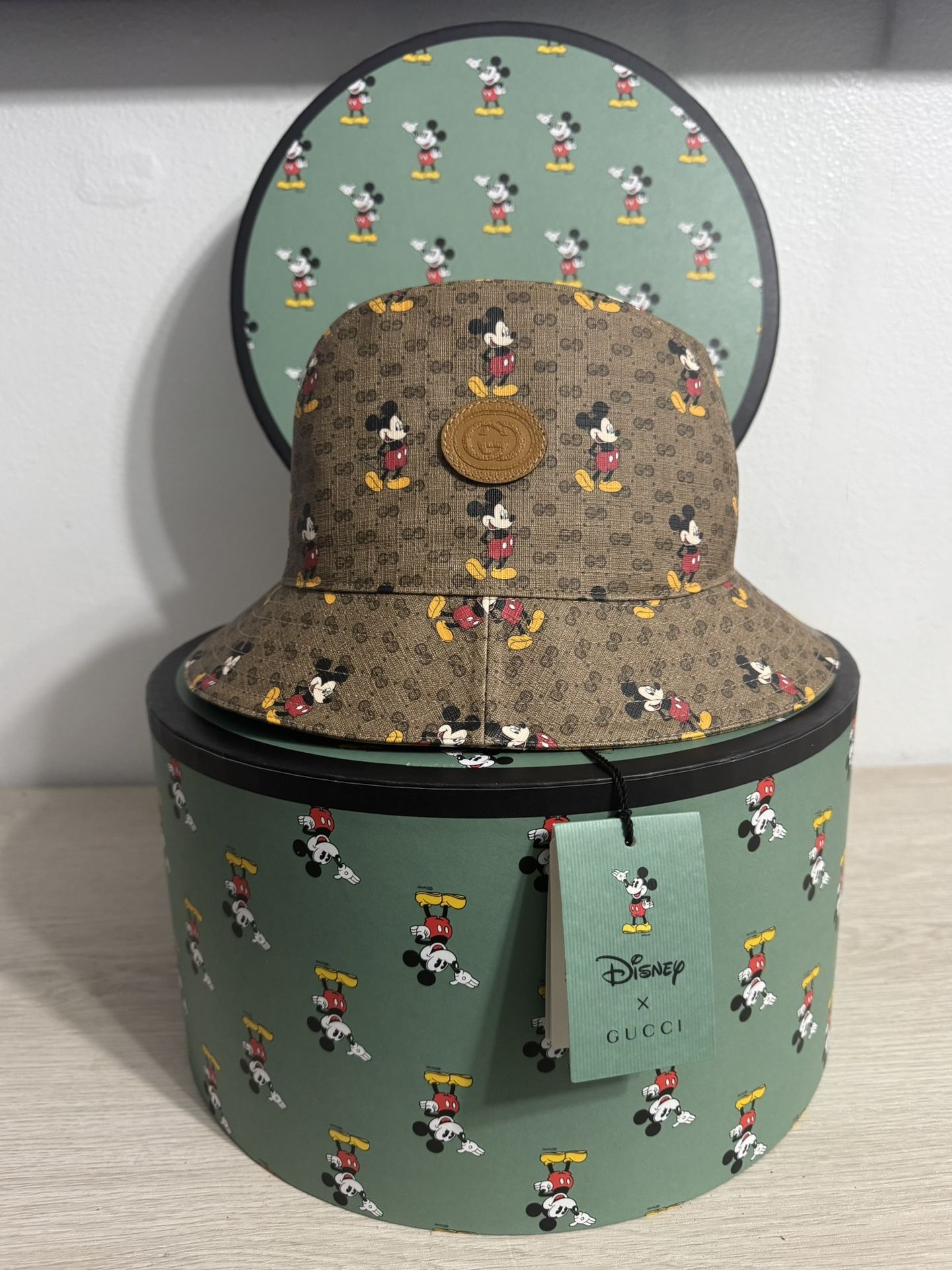 Disney Mickey Gucci Bucket Hat