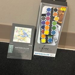 Watercolor Set *Including  Water Color Notepad