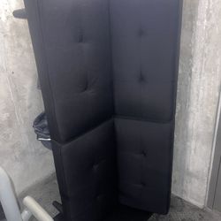 Black Futon couch/ bed 