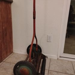 Vintage Hand Lawn Mower The Tires Say America $200