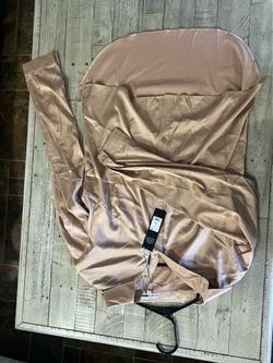 Fashion nova work Satin Top/Blouse