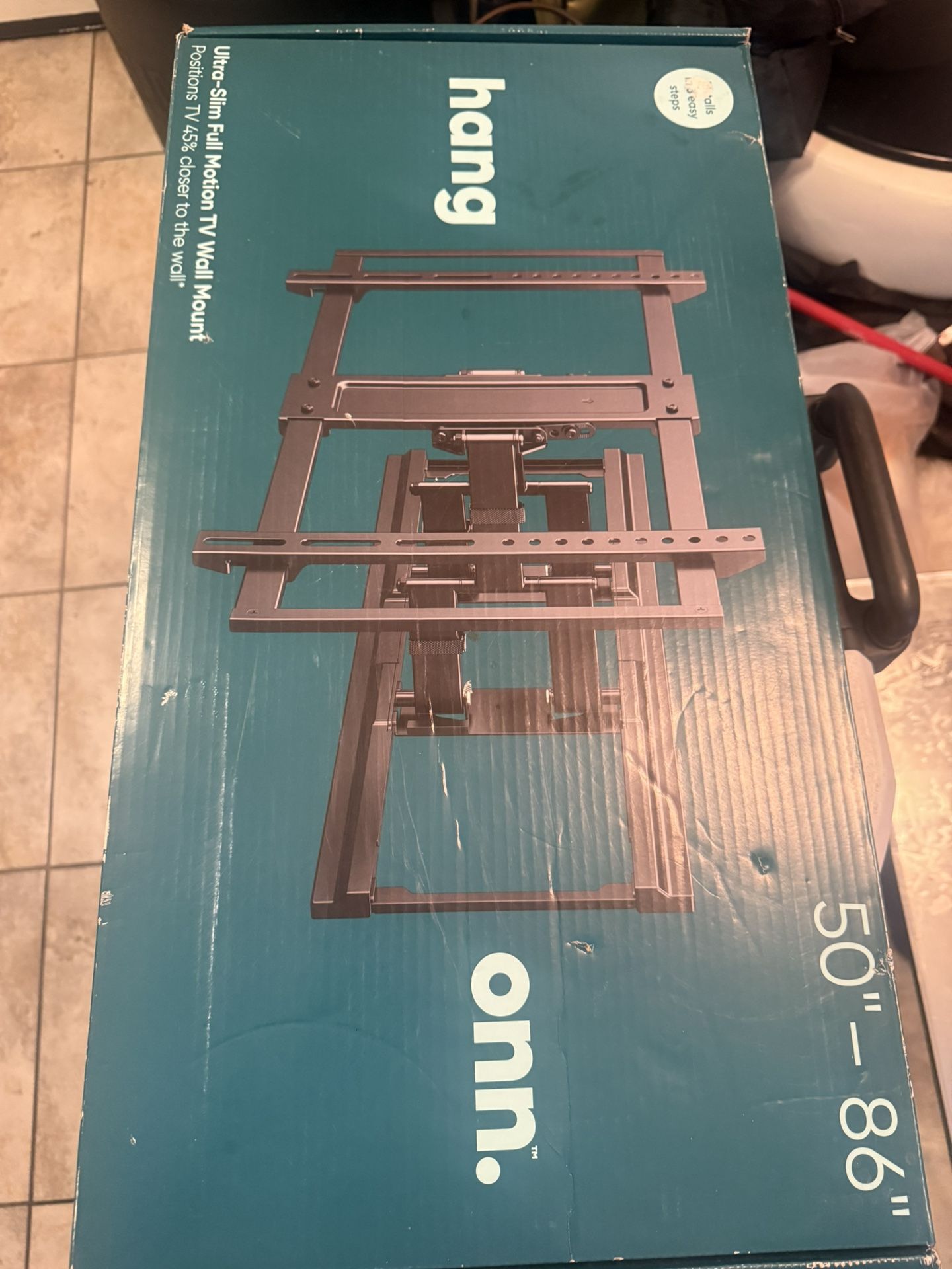 Ultra Slim Full Motion Tv Wall Mount