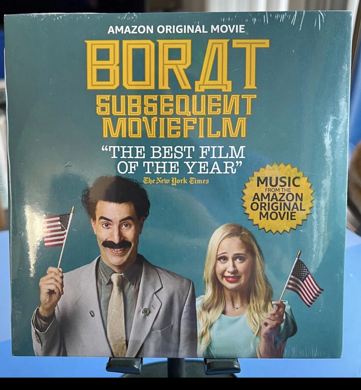 BORAT 2 Soundtrack "Wuhan Flu" Vinyl 7" UNRELEASED RARE PROMO! Sacha Baron Cohen
