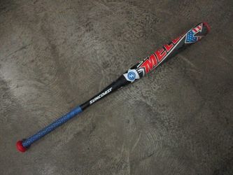 Used Suncoast Melee 3 34" -8 (26oz) Senior USA Slowpitch Bat