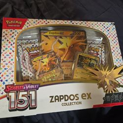 Scarlett & Violet 151 Zapdos Ex Collection 