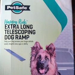 New, Open Box - XL Pet Safe Telescoping Dog Ramp for Cars, SUVs, Trucks