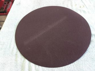 Merit 60 grit 18" psa sanding discs