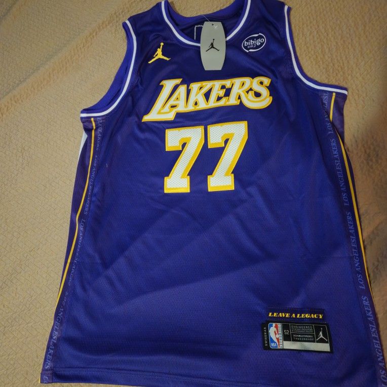 Los Angeles Lakers Luka Doncic Purple Jersey 