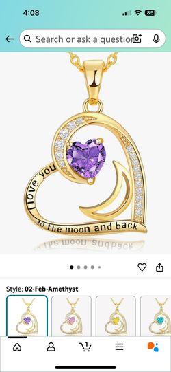 Heart Gold Necklace for Women Birthday Gifts for wife Jewelry for Wife Necklace for Girlfriend Mom Daughter Gold Jewelry for Women