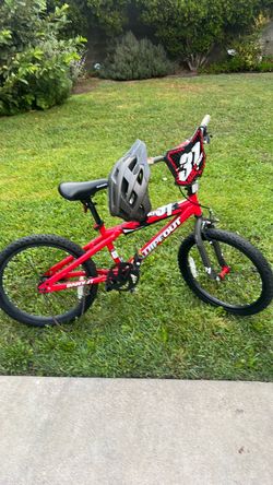 Bike with helmet