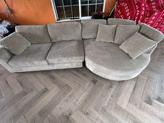 Corduroy Sectional Sofa
