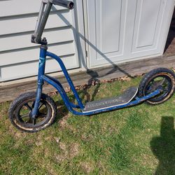 Vintage BMX Scooter Project With Plastic Mag Wheels 