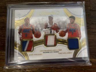 3 Nice Collectible Basketball Sports Trading Cards With SGA
