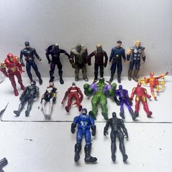 Marvel action figures lot