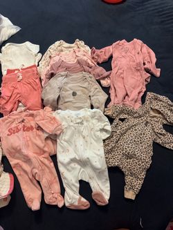 Twin girl nb clothes