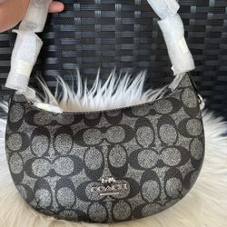 Coach CX607 Mini Payton Bag In Signature Canvas